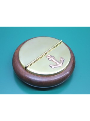 Mulvxkrg KRG02 Ahşap Pirinç Çapalı Küllük (Mulvix)