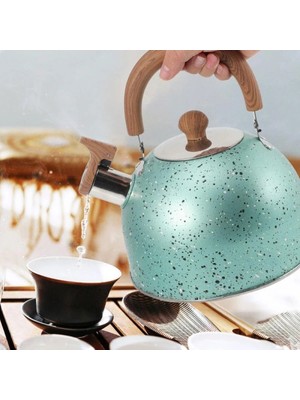 Mulvxkrg KRG02 Granit Görünümlü Demlik (Mulvix)