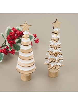 Kpm Ahşap Çam Ağacı - Asorti - 7,5X25 cm