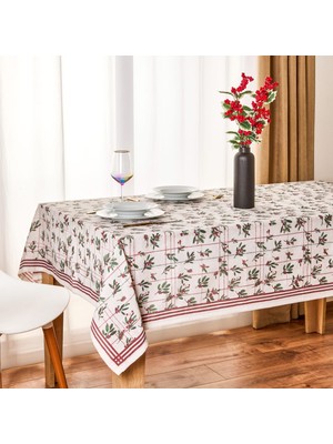 Matmel Soft Kokina Masa Örtüsü - Ekru - 140X200 cm