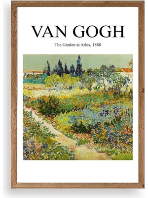 Buffer Van Gogh Ahşap Çerçeveli Tablo