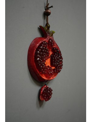 El Yapımı Nar Duvar Süsü, Anlamlı ve Dekoratif Ev Süsleri