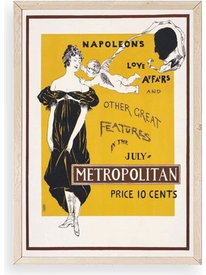 Buffer Metropolitan Ahşap Çerçeveli Tablo