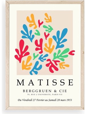 Buffer Fransız Ahşap Çerçeveli Tablo