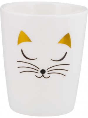 Pylones Espresso Bardağı (80ML) | Tazzina - White Cat