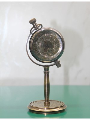 Mulvxkrg KRG02 Masa Üstü Pirinç Saat Model 6 (Mulvix)