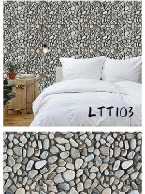 Mulvxkrg KRG02 Çakıl Taşı Kaplama Kağıdı 3 Metre (Mulvix)