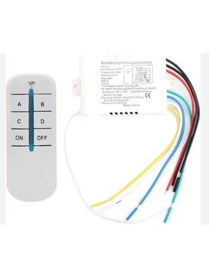 Powerr Led Aydınlatma 4 Kanallı Avize Kumandası 220 Volt