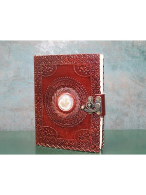 Mulvxkrg KRG02 Taşlı Deri Defter Model 11 (Mulvix)