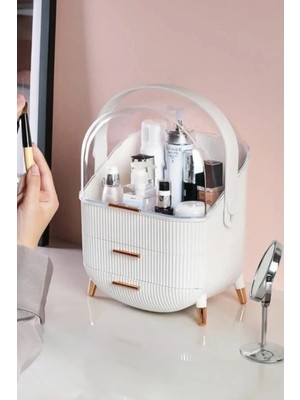 Mulvxkrg KRG02 Çekmeceli Kozmetik Organizer Beyaz (Mulvix)