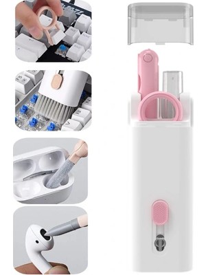 Mulvxkrg KRG02 Çok Fonksıyonlu 7 In 1 Aırpods Klavye Ekran Kulaklık Temızleme Kıtı (Mulvix)