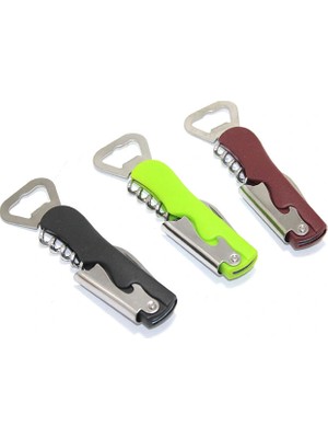 Mulvxkrg KRG02 Paslanmaz Çelik Tirbuşon Açacak Model 2 (Mulvix)