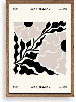 Buffer Çiçek Ahşap Çerçeveli Tablo