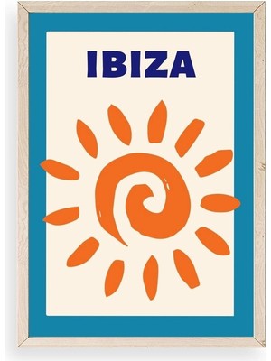 Buffer Ibiza Ahşap Çerçeveli Tablo