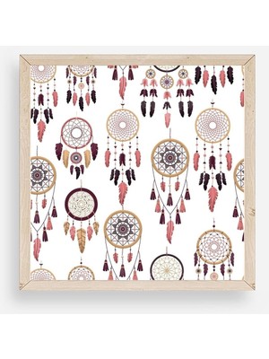 Buffer Rüya Kapanı Ahşap Çerçeveli Tablo