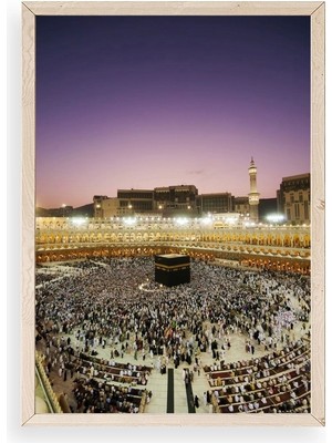 Buffer Kabe Ahşap Çerçeveli Tablo