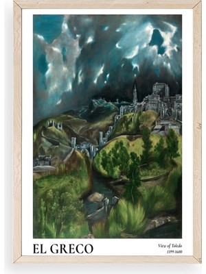 Buffer El Greco Ahşap Çerçeveli Tablo