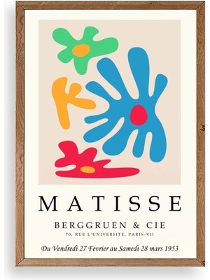 Buffer Fransız Ahşap Çerçeveli Tablo