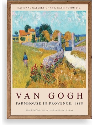 Buffer Van Gogh Ahşap Çerçeveli Tablo
