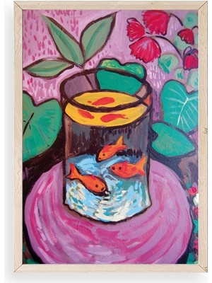 Buffer Matisse Ahşap Çerçeveli Tablo