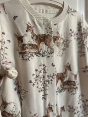 Leona Luxe Ceylan Desenli Şapkalı Bebek  Patiksiz Tulum