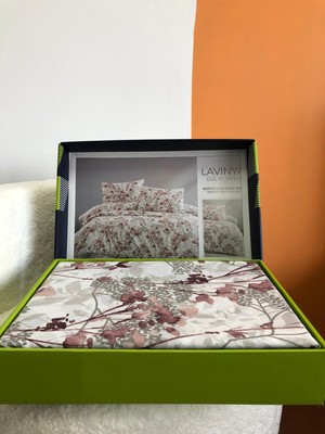 Bella Home Nevresim Takımı Tek Kişilik %100 Pamuk Kutulu