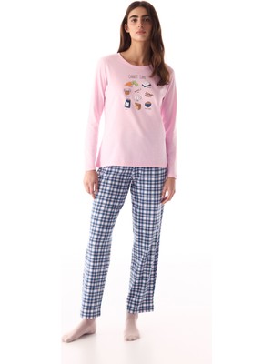 Penti Pembe Carrot Cake Pamuklu Pantolon Pijama Takımı