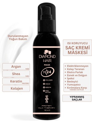 Dıamond Hair Mask 7/24 Durulanmayan Saç Maskesi