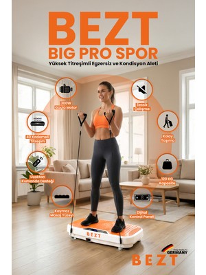 Bezt Vibe 2 Pro Max Vibration Plate Titreşimli Spor masaj aleti