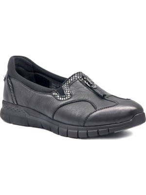 Forelli 29444-G Kadın Siyah Ayakkabı