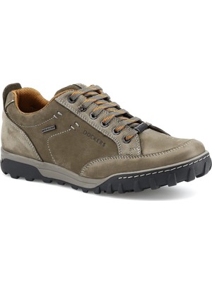 Dockers by Gerli Dockers 217111 1PR Gri Erkek Hakiki Deri Nubuk Outdoor Ayakkabı