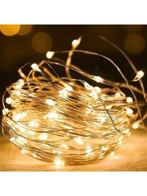 Tek-İş 5 Metre USB Bağlantılı Sıcak Işık Peri LED – Dekoratif Yılbaşı ve Konsept Aydınlatma