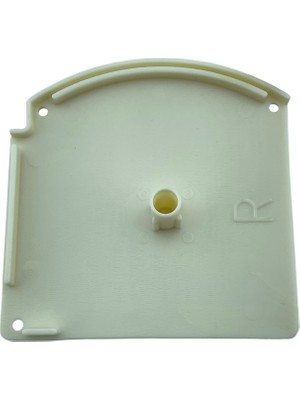 MorPerde Kapalı Kasa Perde Kare Tıpalı Büyük Kutu Krem Sağ Kapak