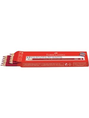 Faber-Castell Kopya Kalemi Kırmızı 12 Li 113 1410000