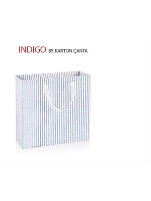 Gıpta B5 Indıgo Hediyelik Karton Çanta BG28330
