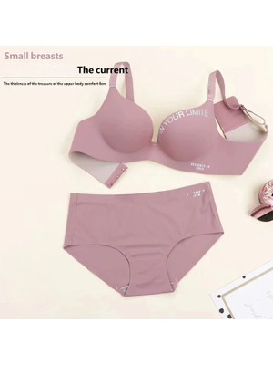 Ece Design Kadın Dantelli Destekli Sütyen Külot Takımı W2008