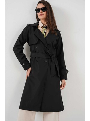 Rodi Kadın Kruvaze Yaka Trenchcoat 5918