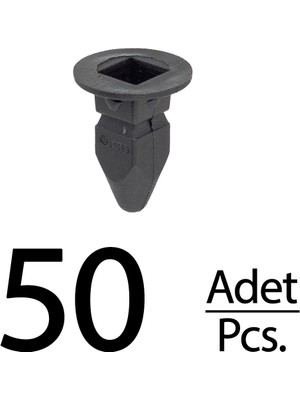 Alpha Auto Part Volkswagen Audı Için Tampon ve Çamurluk Önlüğü Vida Tutucu Klips - 50 Adet