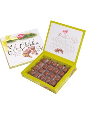 Bolçi Sütlü Antep Fıstıklı Bolu Çikolatası 160 G