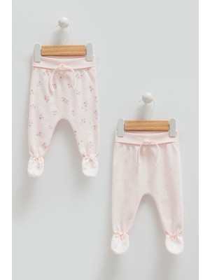 Caramell Little Emu Cherry Baby Patikli 2'li Pantolon