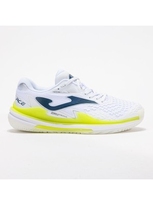 Joma TACEW2502C Ace 2502 Erkek Beyaz Tenis Ayakkabı Toprak Kort Hafif ve Esnek Yapı ile Konforlu