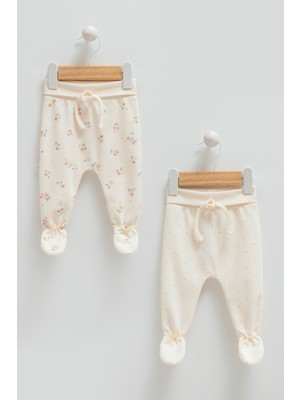 Caramell Little Emu Cherry Baby Patikli 2'li Pantolon