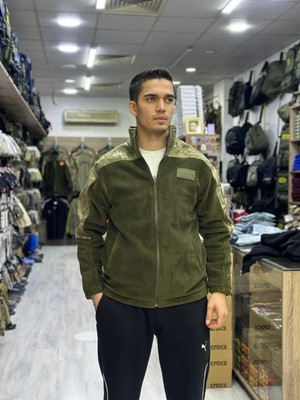 Komando Pazarı Bikatex Taktik Dik Yaka Erkek Polar Mont Softshell Polar