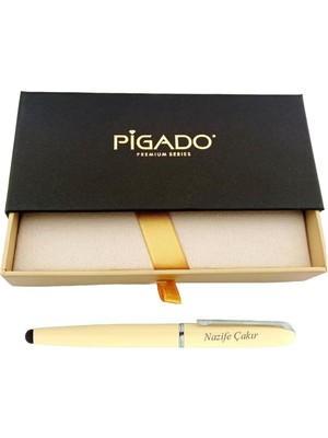 Isme Kişiye Özel Kapaklı Roler Tablet Kalemi Yılbaşı Hediyesi