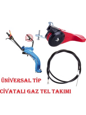 Dalaz, Kaan Çapa Makinesi Uyumlu Gaz Kolu,gaz Teli Takım,sıktırmalı