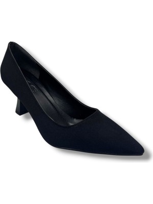 Cakgo C-Shoes NB200-26 Süet Deri Orta Boy Ince Topuk Kadın Stiletto