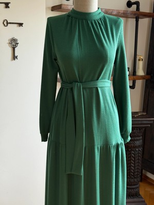 Fendel Hakim Yaka Çingene Model Örme Elbise 2400 Navra | Fendel