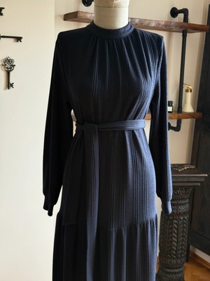 Fendel Hakim Yaka Çingene Model Örme Elbise 2400 Navra | Fendel