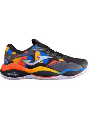 Joma TSMAW2531C Smash Erkek Tenis/Padel Ayakkabı Nefes Alabilir Yapı 43 Numaralı Turuncu Siyah