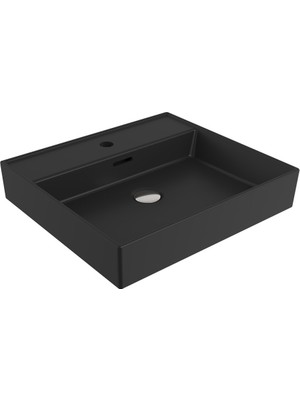 Bocchı Bocchi Milano 50 cm Lavabo Batarya Delikli Mat Siyah 1644-004-0126